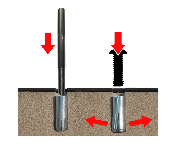 5/8 Inch SDS Max Shank Auto Drop in Anchor Setting Tool Details