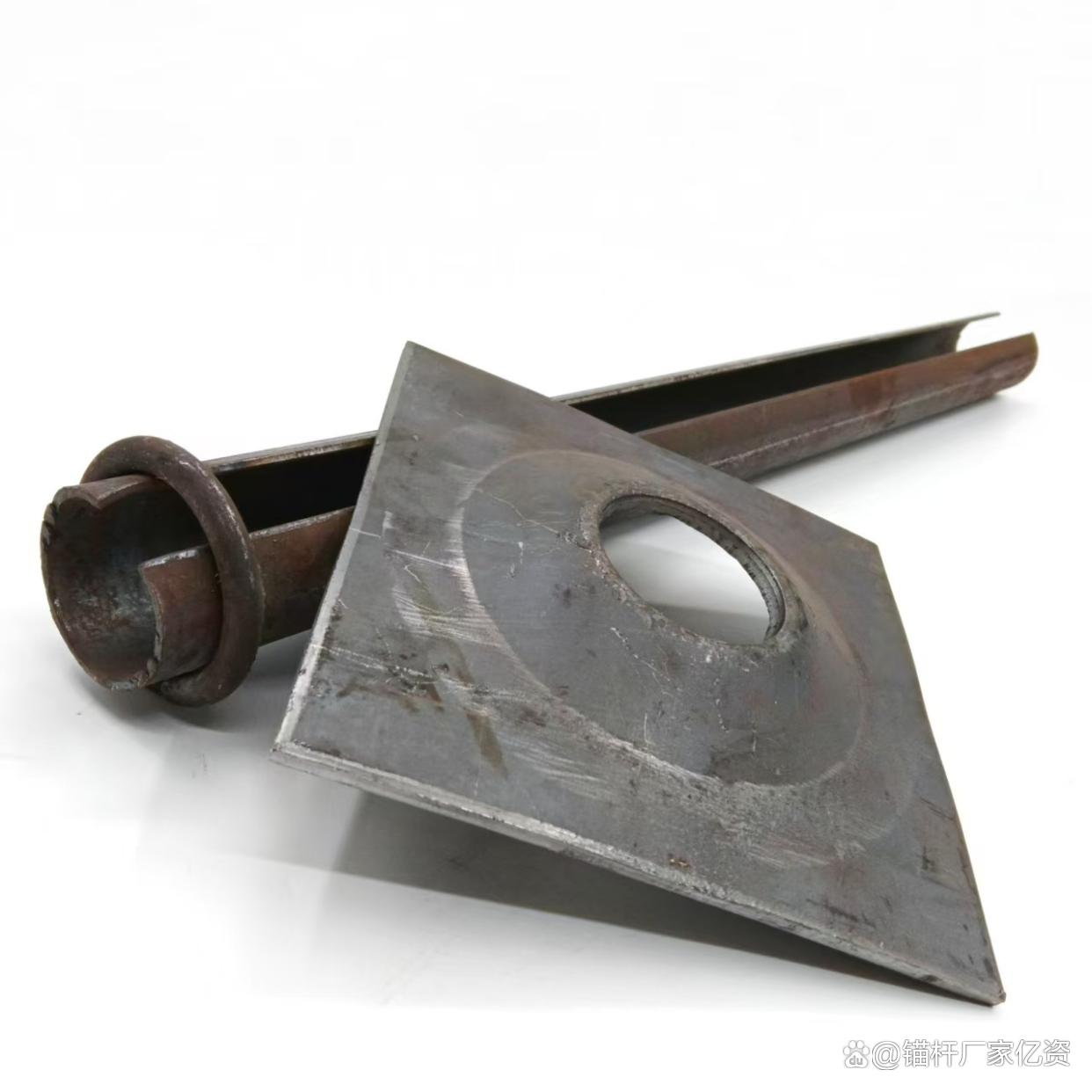 Galvanized Friction Split Set Stabilizer, Heavy-Duty Rock Bolt for Tunnel Support &amp; Underground Mine Stability
