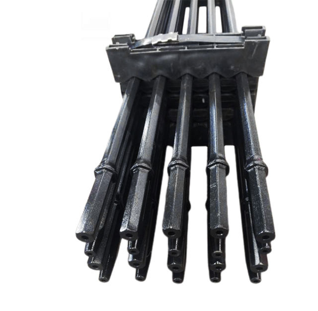 H22*108 Integral Drill Rod Stainless Steel High Quality Drilling Tool for Quarry Use and Ore Mining