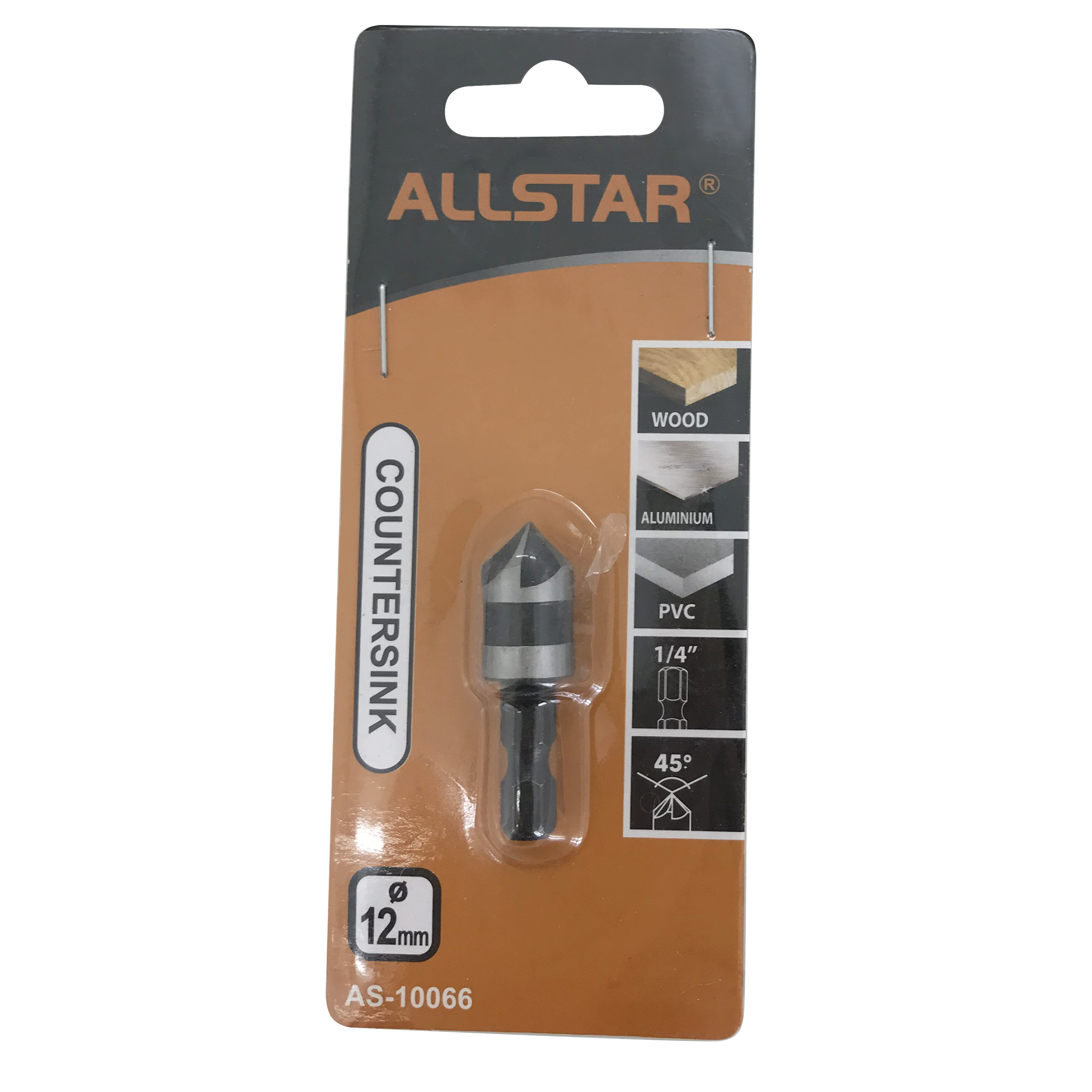 All Star Professional Tools Countersink Cutters Carbide Drill Bit Metal Drilling Bit