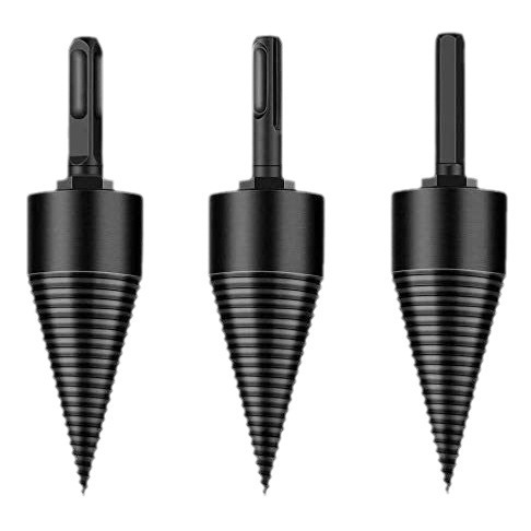 High Quality Wood Splitting Drill Bit Duty Removable Firewood Premium Firewood Drill Bit Hex Shank Firewood Drill Bit
