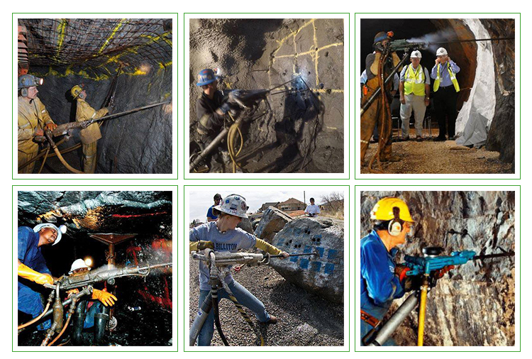 New Portable Hand Held Rock Drilling Equipment YT28 Multifunction Mini Rock Drill Pneumatic air Leg Rock Drill