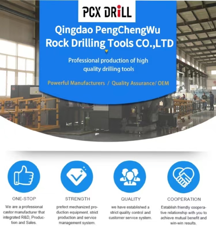chisel integral drill rod product structure