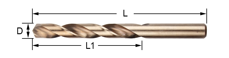 Drill Bit Set Amber Color