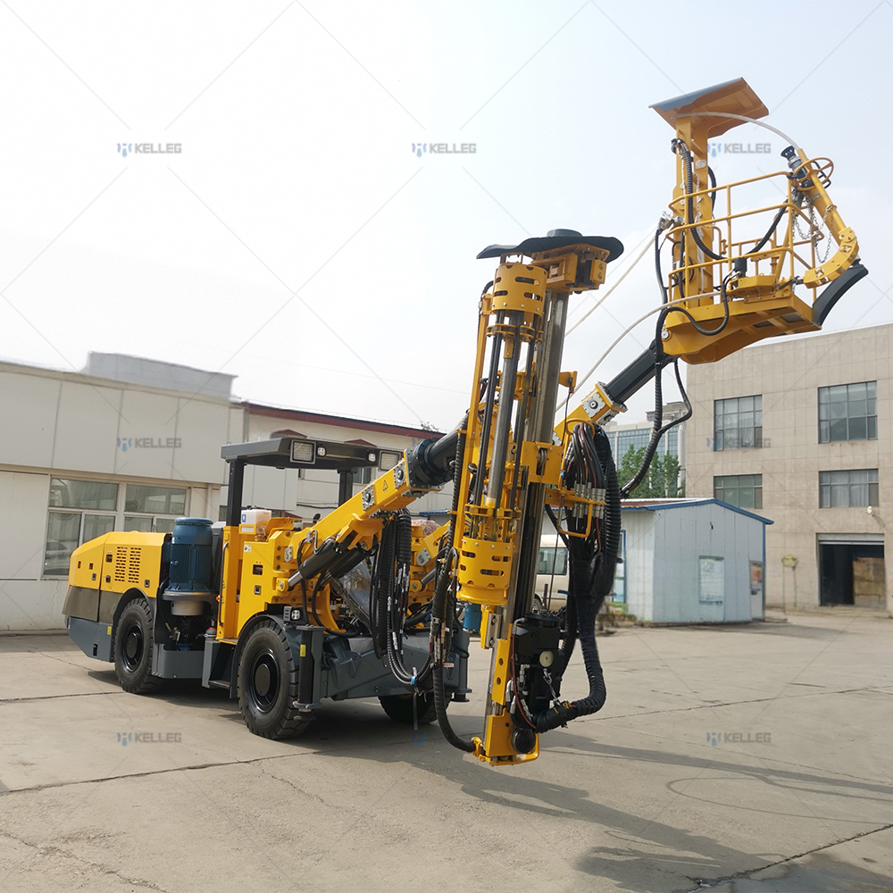 China Factory Hydraulic Bolting Jumbo Tunneling Machine Underground Drill Rig for Mining Shaft Motor As Core Component