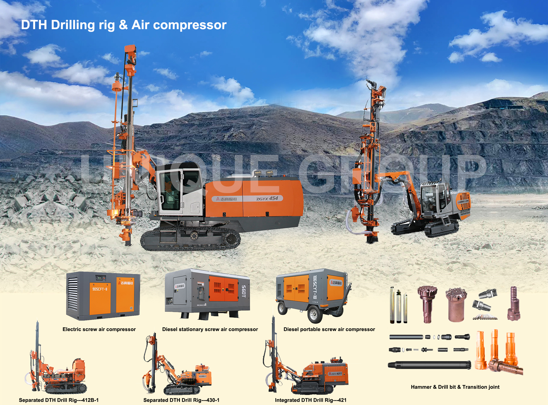Bore Hole Drilling Machine