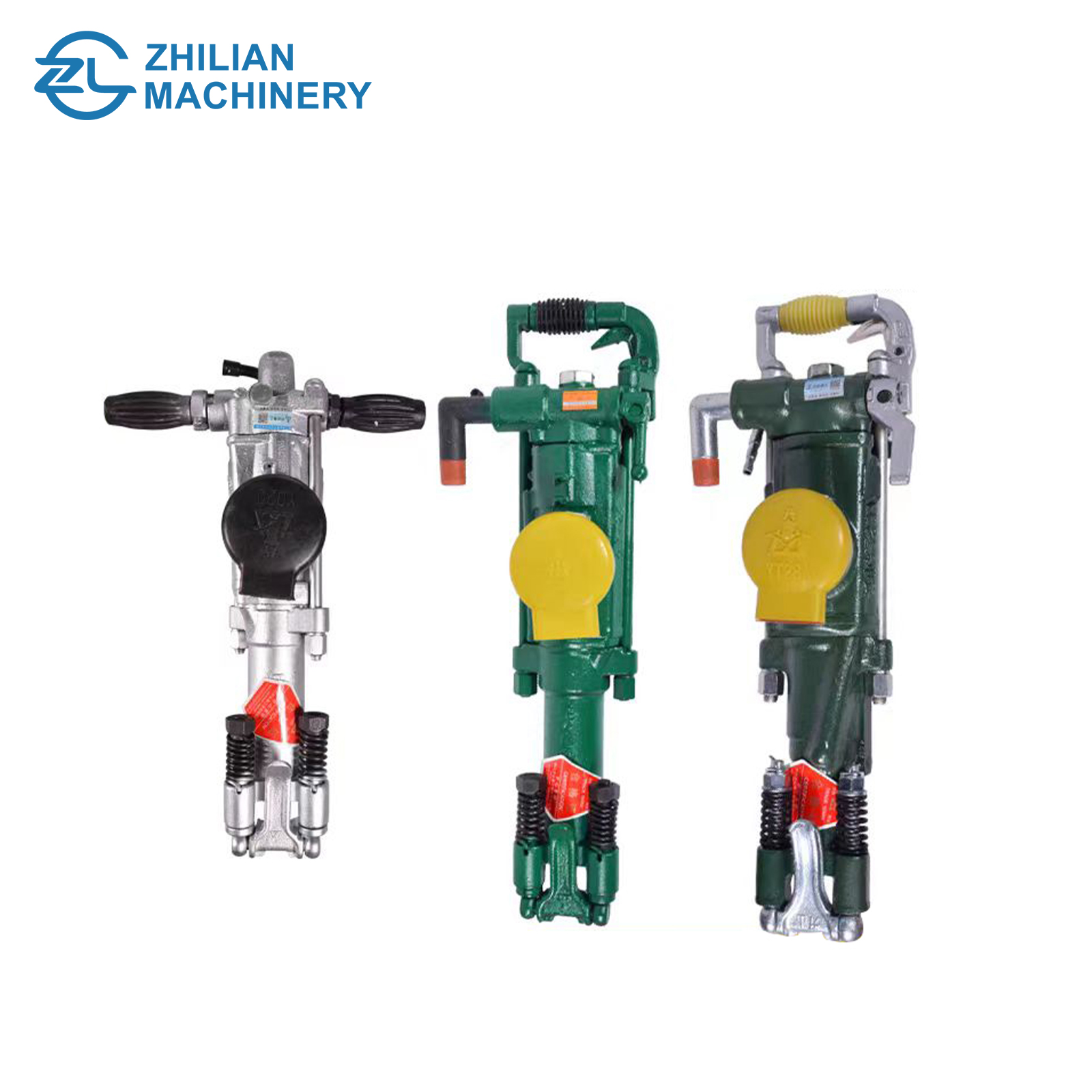 Kaishan YO-18 Portable Pneumatic Rock Drill Rig Handheld Air Leg Quarry Drilling Machine with Core Motor Component