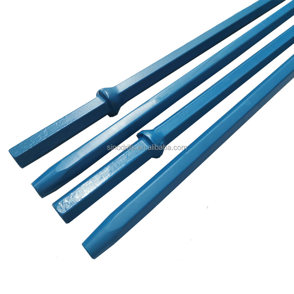 Multi Function Barrenos Conicos H22x108 Tapered Drill Rod Manufacturing