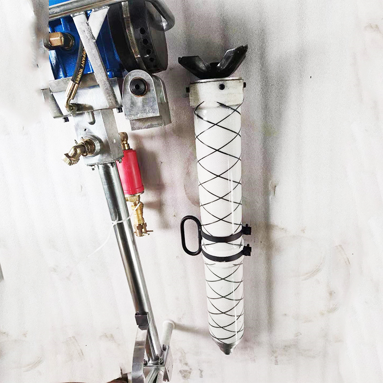 Low Noise MQT-100/3.1 Pneumatic Roof Bolter Anchor Drilling Machine with Silencer for Mining Construction