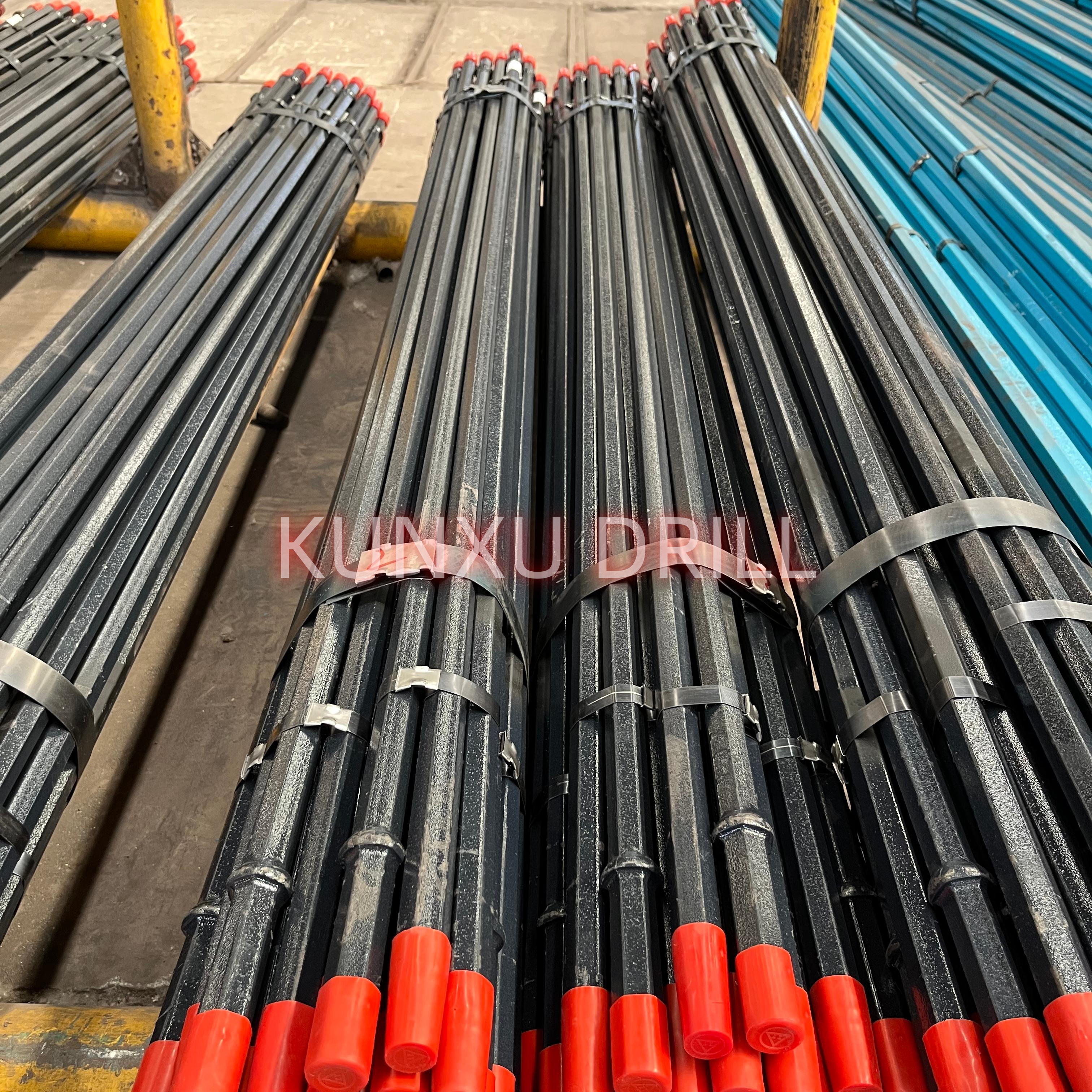 Manufacturer Industry Forged Steel and Tungsten Carbide Tapered Drill Rods Coal Mining Drilling Tools