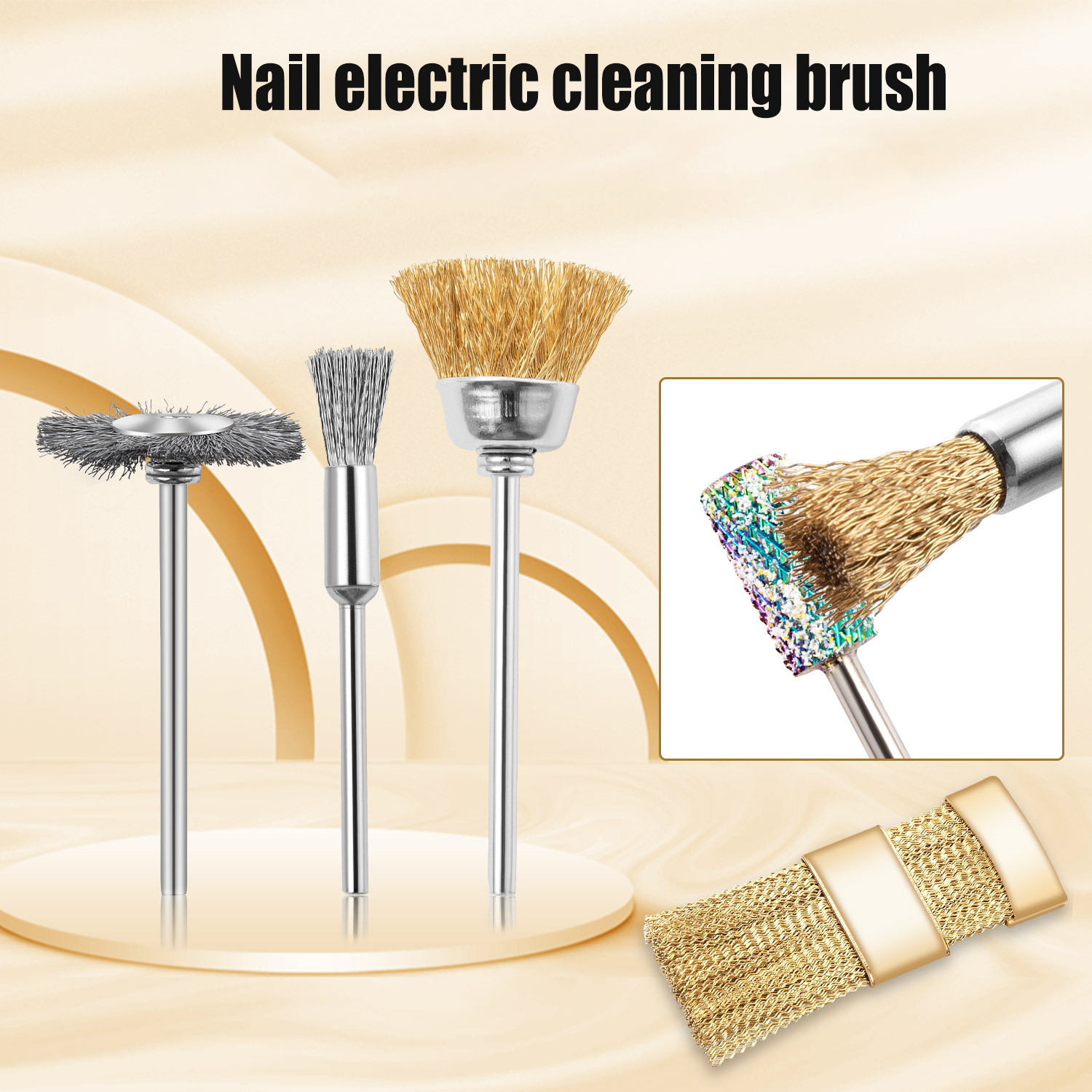 Nail Drill Bit Brush details