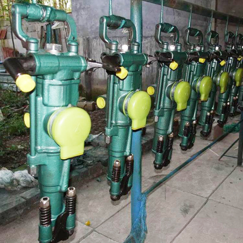 Hand-held and Air Leg Pneumatic Rock Drill Yt28 Air Leg Jack Hammer Drill Pneumatic Coal Mining Underground Rig