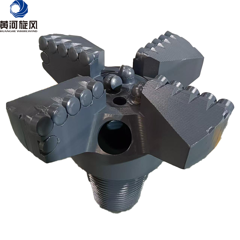 HHWW Factory Manufacturing Steel Body PDC Well Bit 4 Blade 171mm Underground Pdc Drill Bit