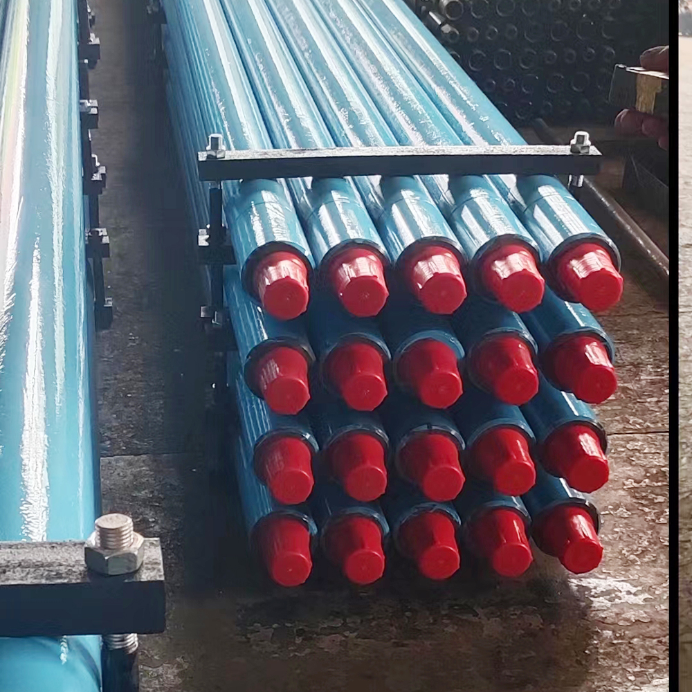 76mm 89mm 102mm 114mm 127mm 140mm Hex Extension Drill Stem Rod DTH Drill Pipe Rod For Mining Drill Rig Forged Drilling Tool