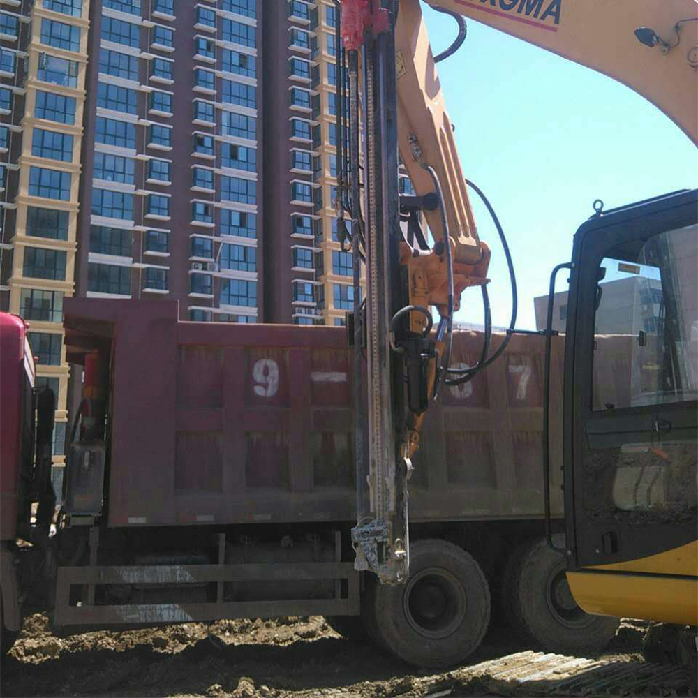 Professional Manufacturer Total Weight 1.45 Ton Deep Pneumatic Mine Rock Drill Rig