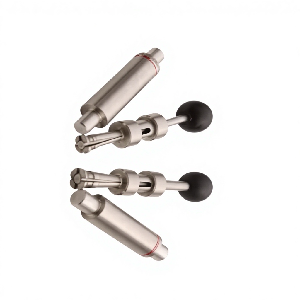 Stainless Steel Back Bolt Hole Measuring Tool Undercut Anchor Hole Tester for Stone Curtain Wall Construction