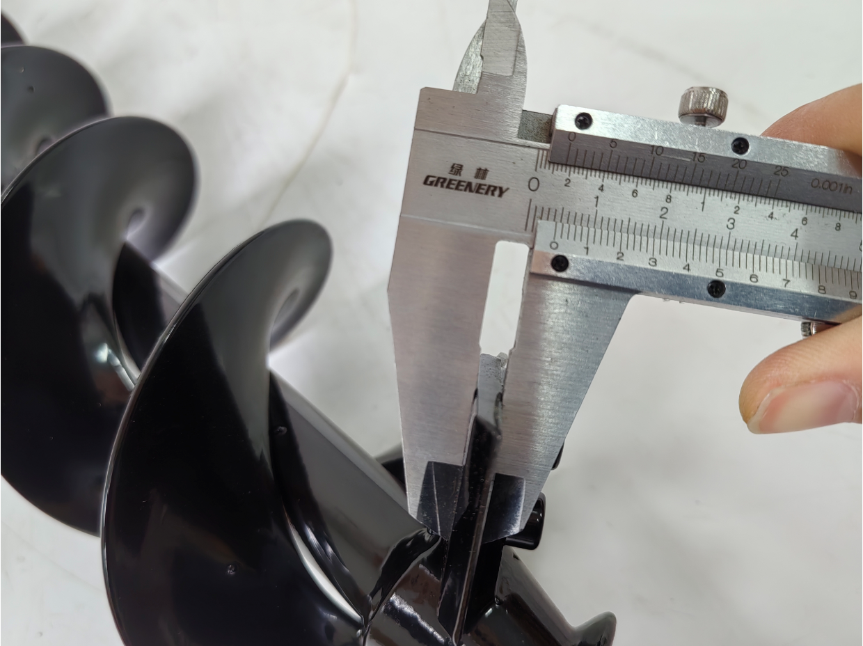 Earth Auger Drill Bit Design