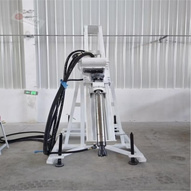 Pneumatic Rock Drill Engine-Powered Customizable Drilling Rig For Underground Tunnels &amp; Open-pit Mines Max 60m Depth