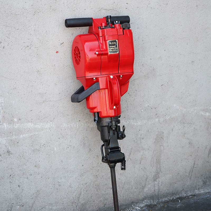 Handheld Gasoline Power Concrete Breaker Rock Drill Jack Hammer New Condition YN27C Core Drilling Rig With Motor Component
