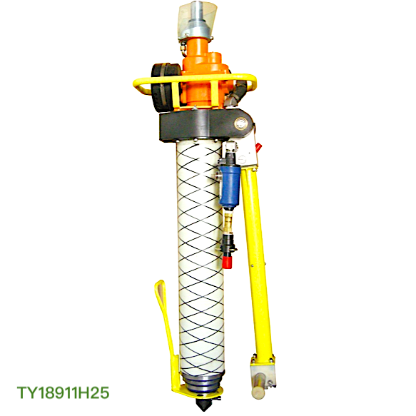 TY18911H25 Pneumatic Underground Roof Bolter Bolting Rigs Drilling Holes and Installation of Safety Bolts in Mining Excavations.