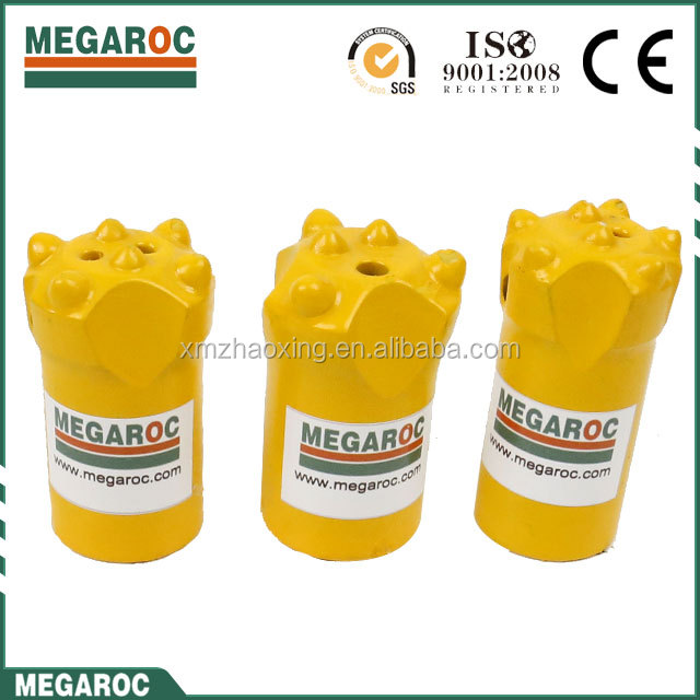 Tungsten Carbide High Quality 32mm-42mm Taper Button Bit for Rock Drilling