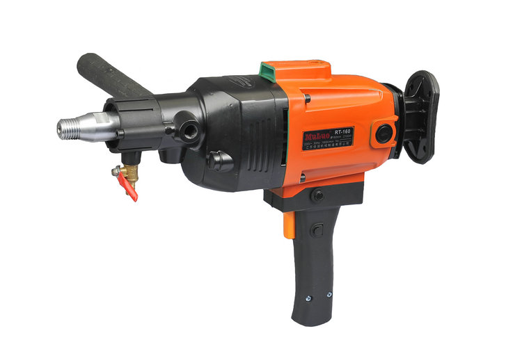 HZ-160 1900W Two Speed Handheld Diamond Core Drill Machine 150mm For Concrete Brick Masonry