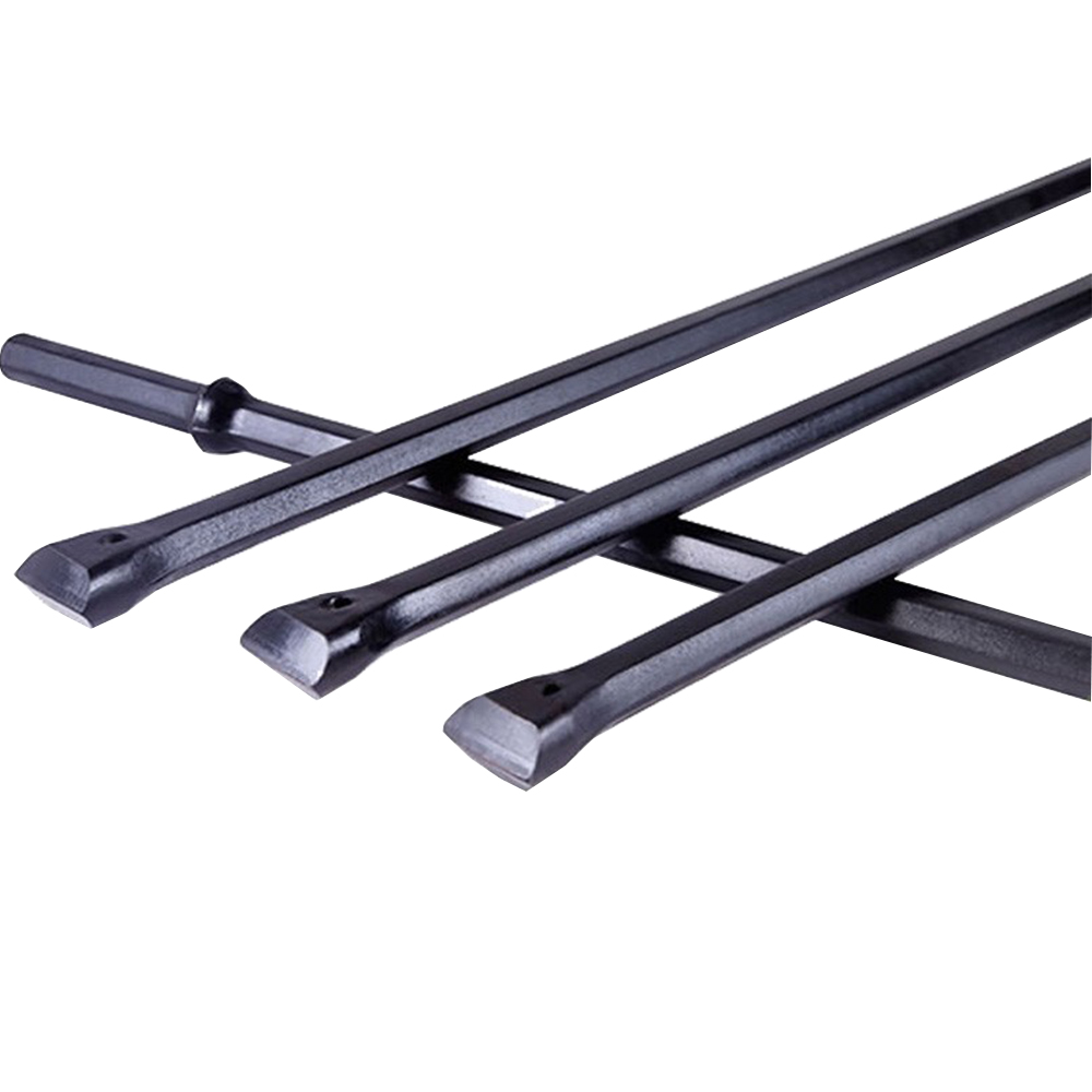 H19 H22 108mm Integral Drill Steel Rods For Small Hole Drilling