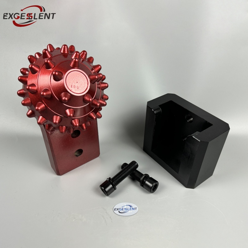Excellent Durable Detachable Drill Bit Roller Palm Customizable Size 1 Year Warranty Oil Gas Water Well Drilling