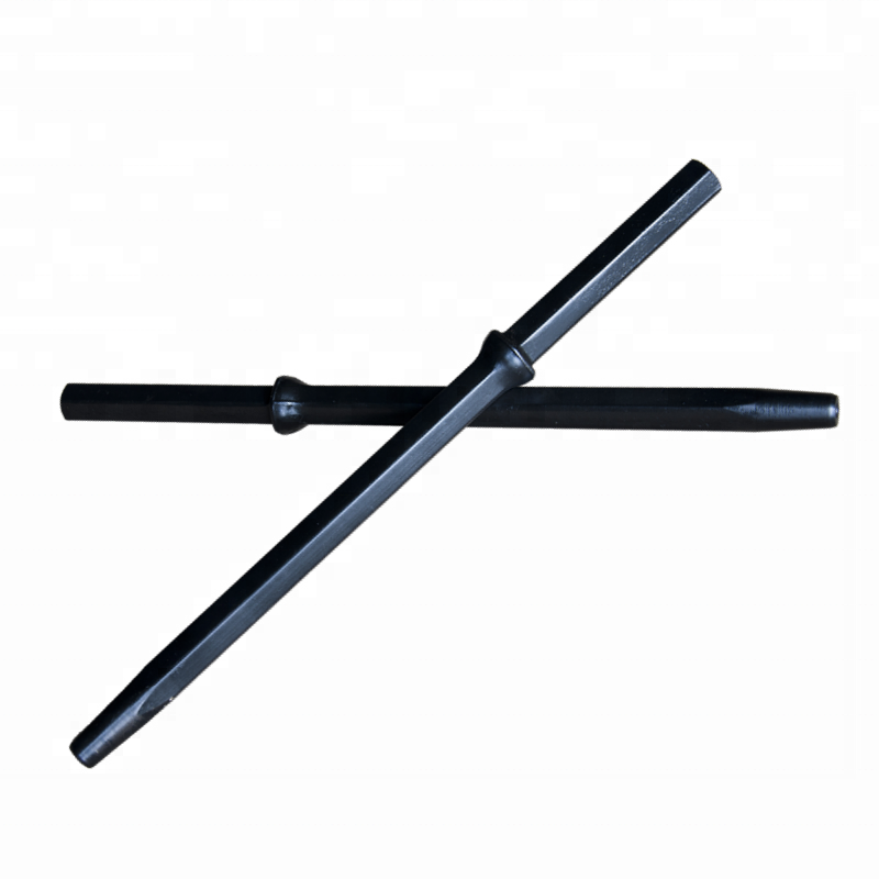 Acedrills Hex22 Mining Multi Function 7 Degree 4ft 8ft Tapered Mining Drill Rod for Small Hole Drilling
