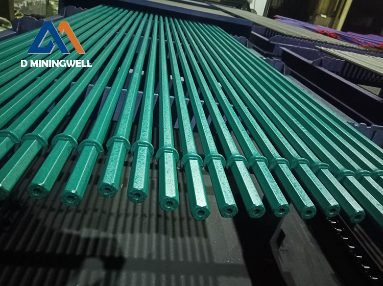 Tapered Drill Rod Drill Bit Extension Rod 32mm Integral Drill Rods