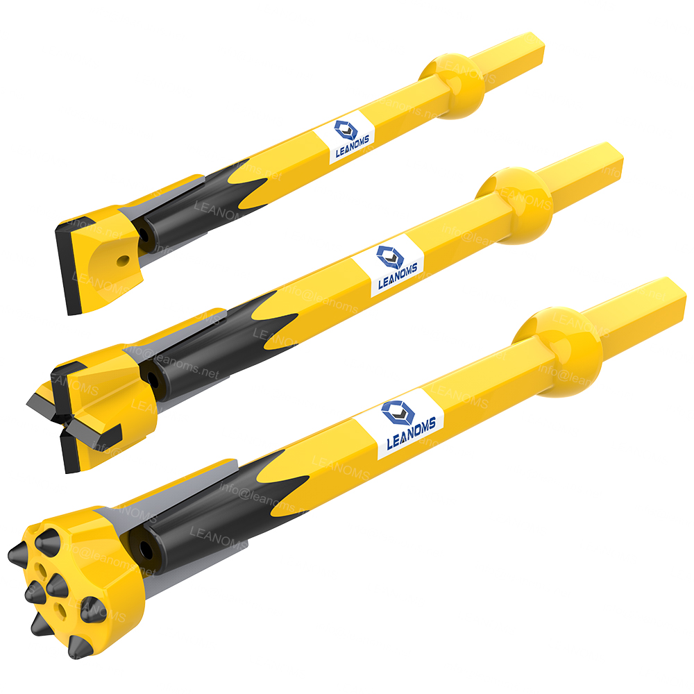 Good Quality Hex22 Hex25 Tapered Drill Rod 108mm 7&deg;/11&deg;/12&deg; Tapered Pipe for Rock Drilling