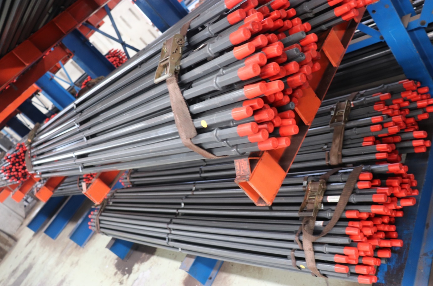 Tapered Drill Rod Mining Tunnel Hexagonal Steel Drill Rod H22 H25 Taper 7 11 12 Rock Drill Rod