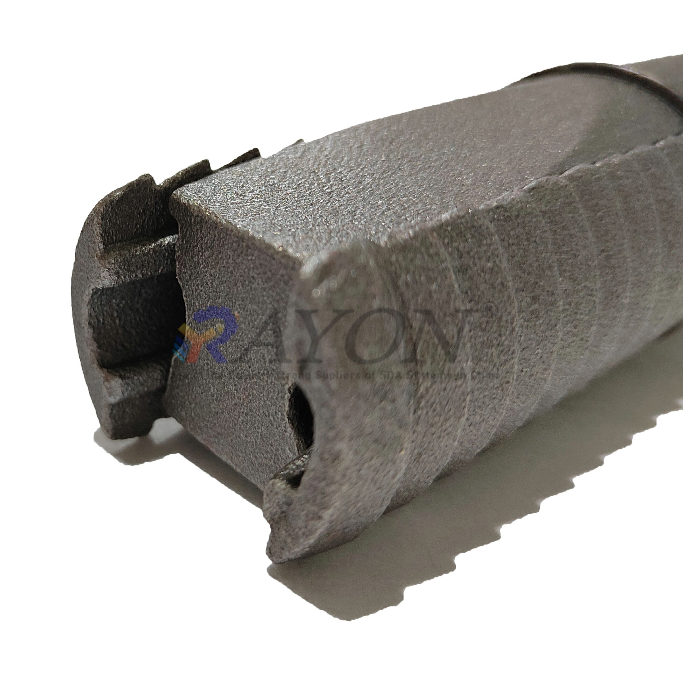Rayon Tunnel Ground PE-Support Slope Mining Self Drilling R38 Hollow Grouting Rock Bolt Anchor Rod Bar Drilling Tool Expanding