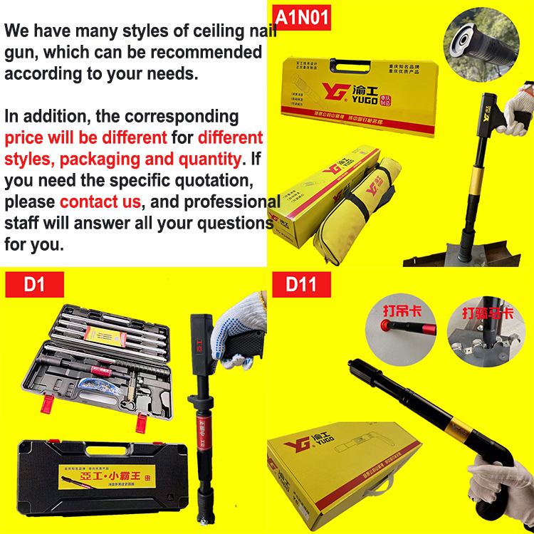 Power Tools Installation Home DIY Wall Anchor Wire Slotting Device Dec Low Noise Steel Ceiling Nail Guns Rivet Tool