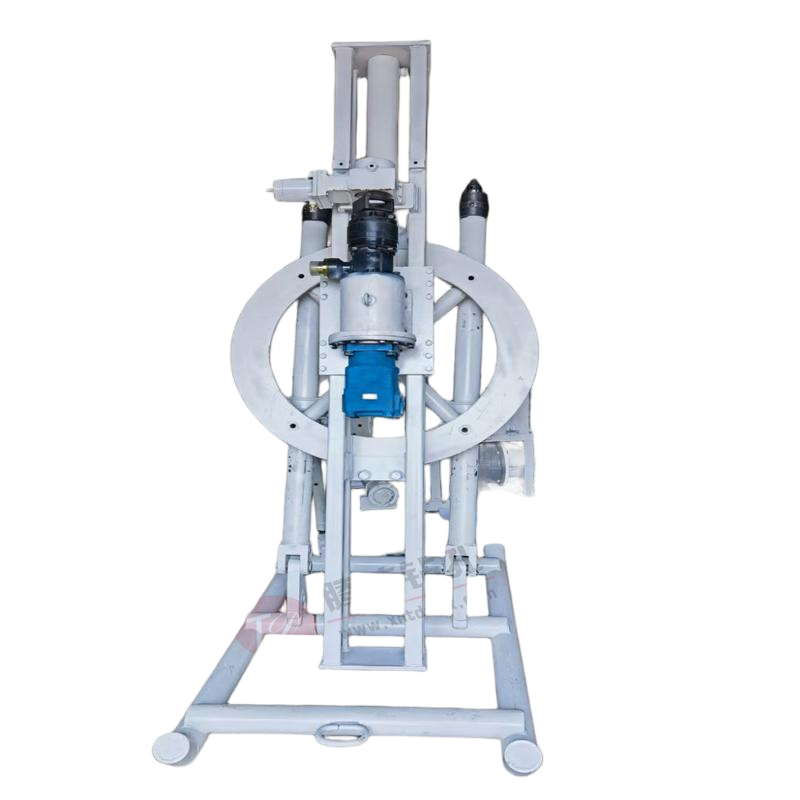 Pneumatic Rock Drill Engine-Powered Customizable Drilling Rig For Underground Tunnels &amp; Open-pit Mines Max 60m Depth