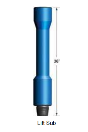 API7-1 Alloy Steel Forged 4145H Integral Drill Lift Subs Drilling Tool for Well Drilling