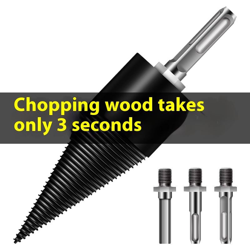 Drill Attachment Wood Splitter