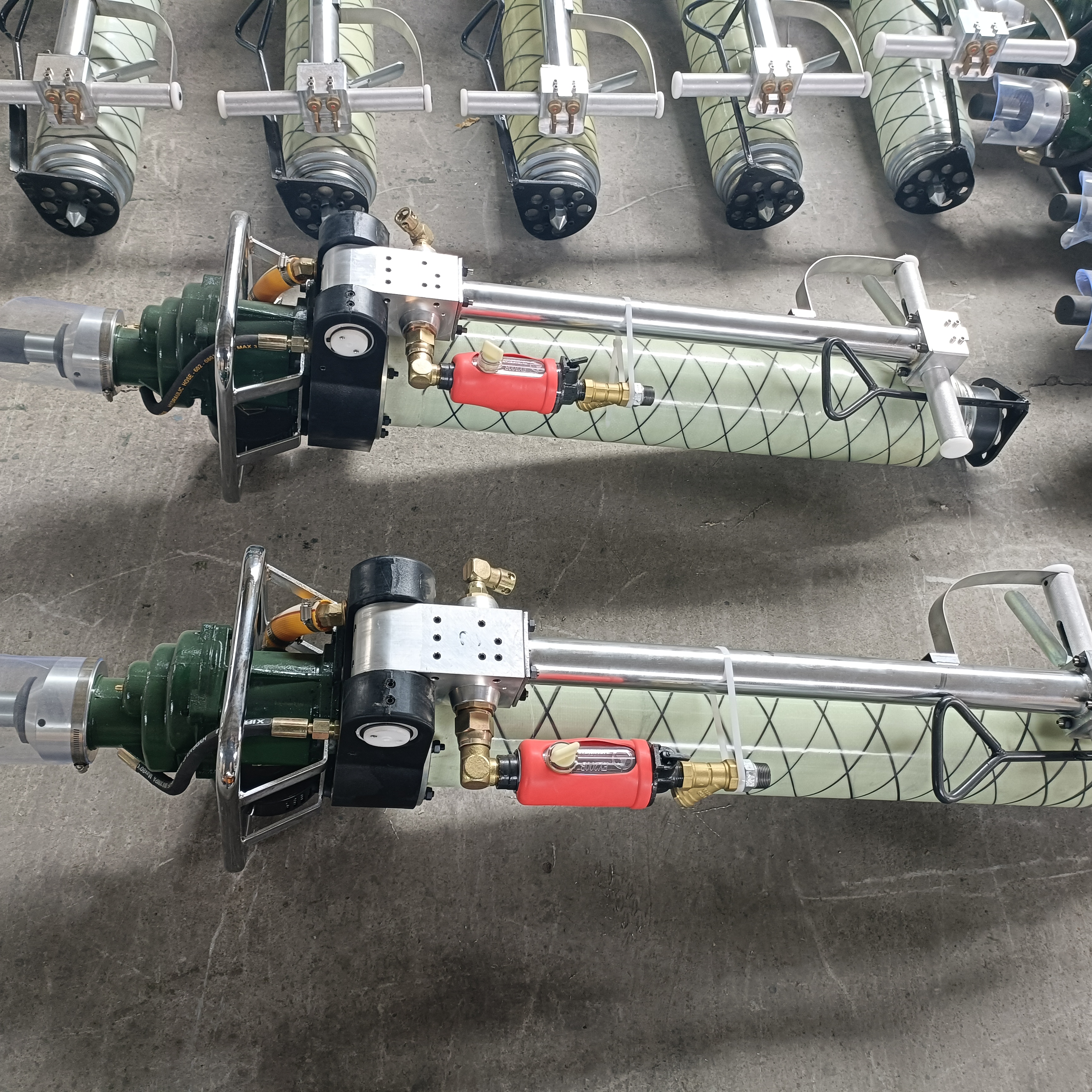 MQT 130 Portable Hand Pneumatic Roof Bolter Coal Mine Hydraulic Anchor Drilling Rig Construction Machinery