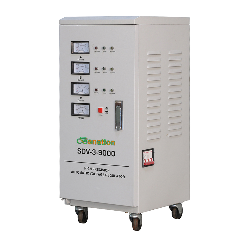 Banatton 6KVA 9KVA Three Phase Servo Motor AC Automatic Voltage Regulator Stabilizers