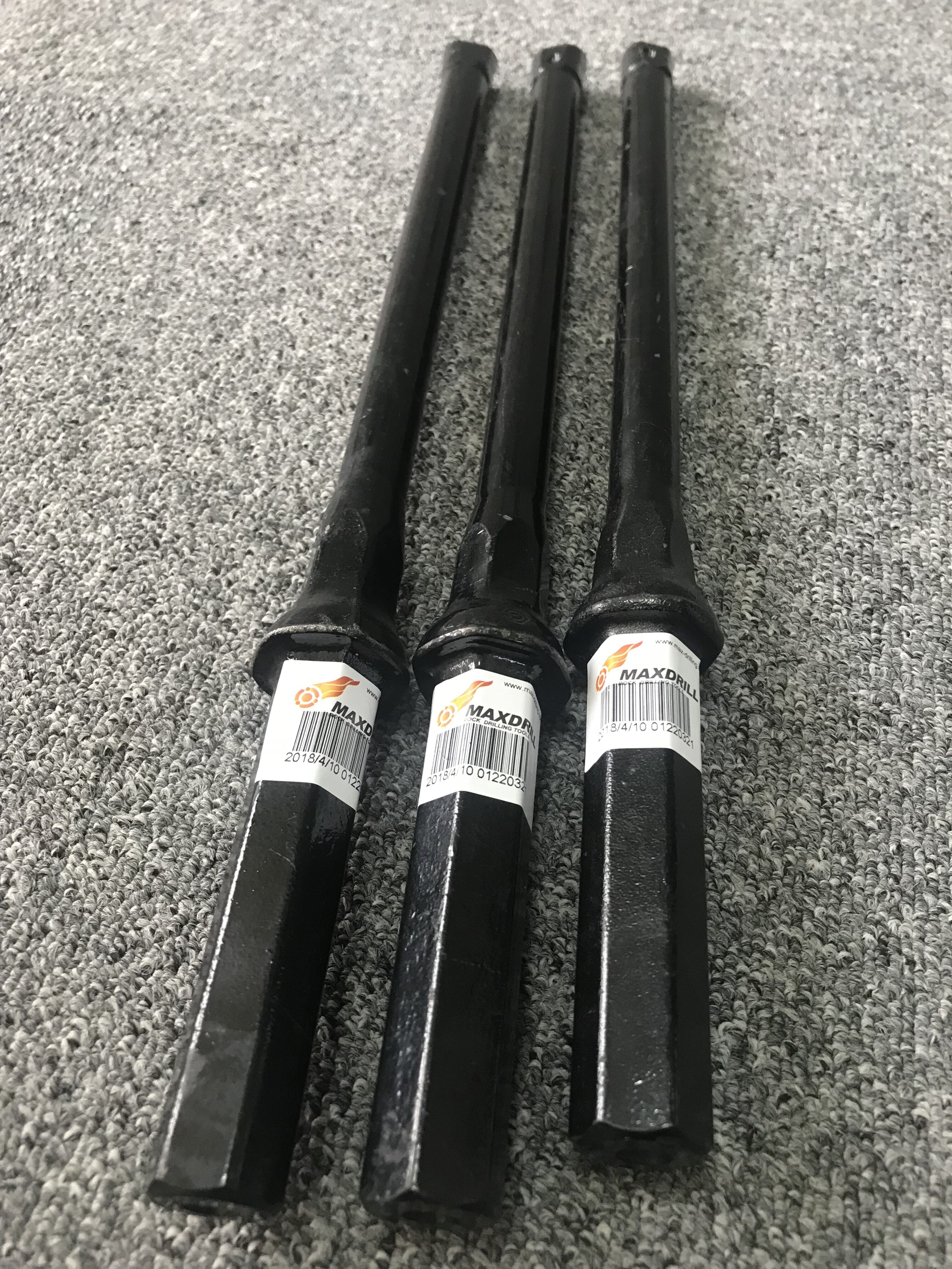 Maxdrill Cheap Price Plug Hole Drill Rod Integral Drill Steel Hex Shank 22*82.5mm/108mm for Small hole , Rock Well drill