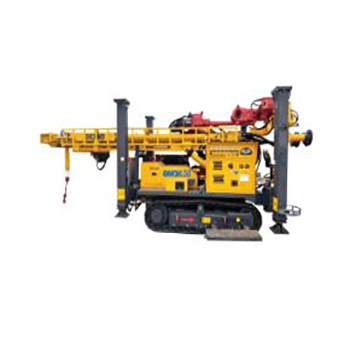 Small Scale Mining DTH Rock Blasting Drill Rig Gold Rotary Drilling Machine With Gear Pump Core Components Competitive Engine