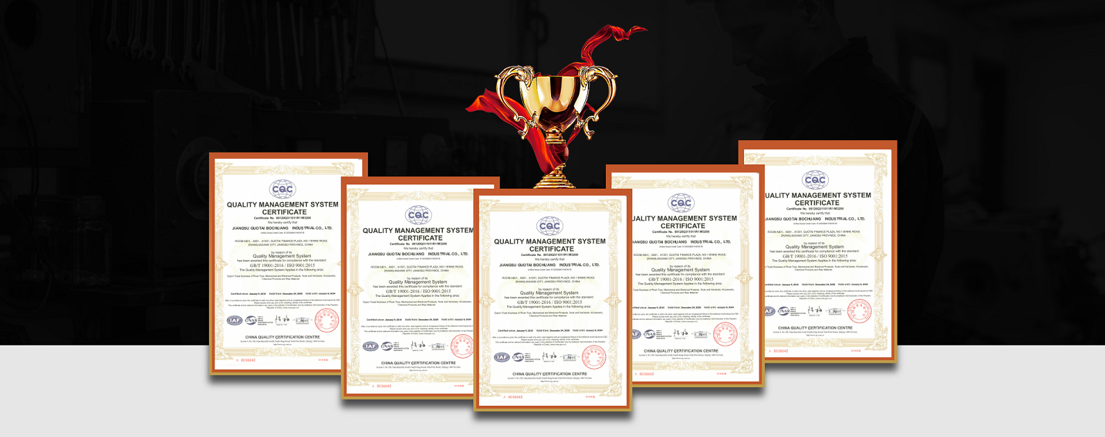 ISO Certification Documents