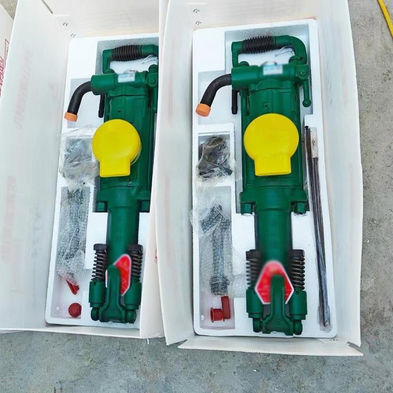 Hand-held and Air Leg Pneumatic Rock Drill Yt28 Air Leg Jack Hammer Drill Pneumatic Coal Mining Underground Rig