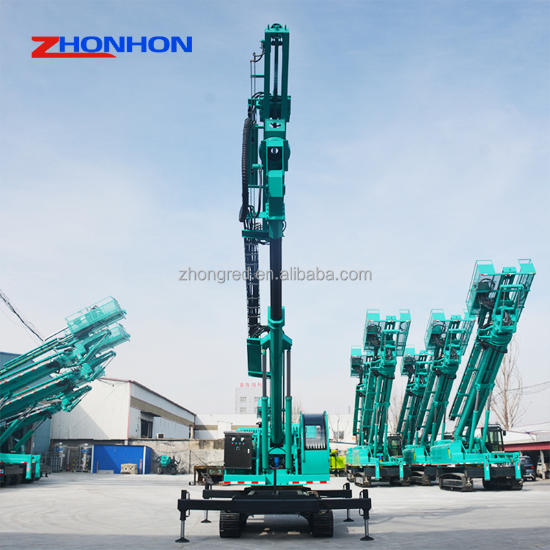 Full Hydraulic Diesel Powered Tunnel Anchor Top Hammer Drift Drilling Rig with Pump for Hard Rock Bolting Anchoring