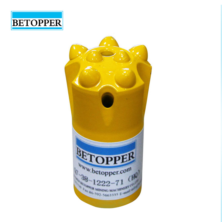 New Design Taper Button Bit for Extremely Hard Rock 30-50mm Diameter 7 11 12 Degree Button Drill Bit for Quatze Quarry