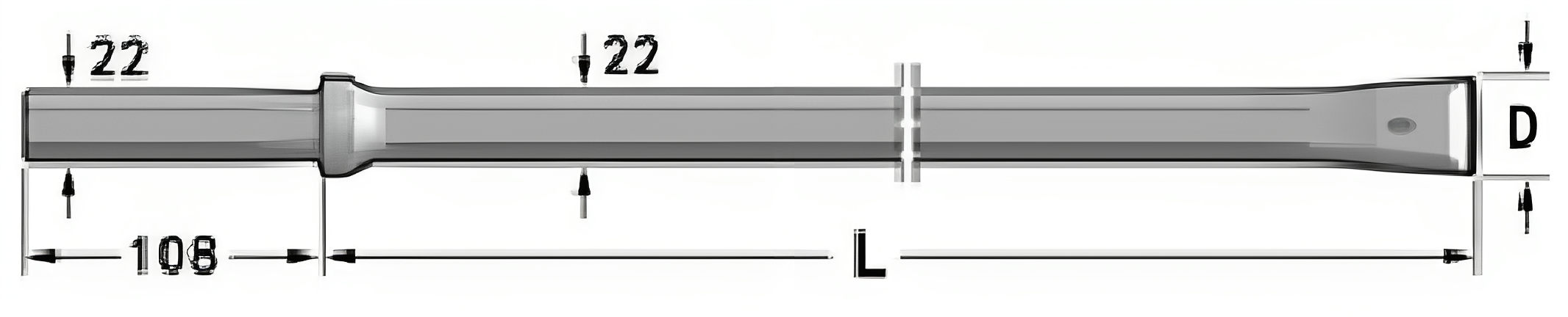Drill Rod Structure Diagram