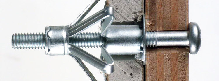Heavy Duty Gun Wall Metal Setting Tool with Molly Bolt Hollow Drive Wall Anchor Screws Assortment for Cavity Wall Anchor Metal
