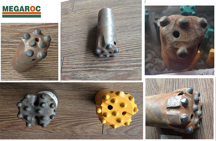 Tungsten Carbide High Quality 32mm-42mm Taper Button Bit for Rock Drilling