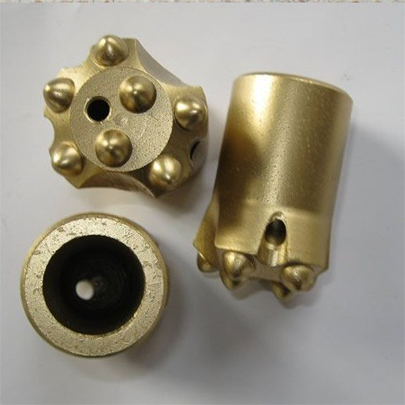 Tungsten Carbide High Quality 32mm-42mm Taper Button Bit for Rock Drilling