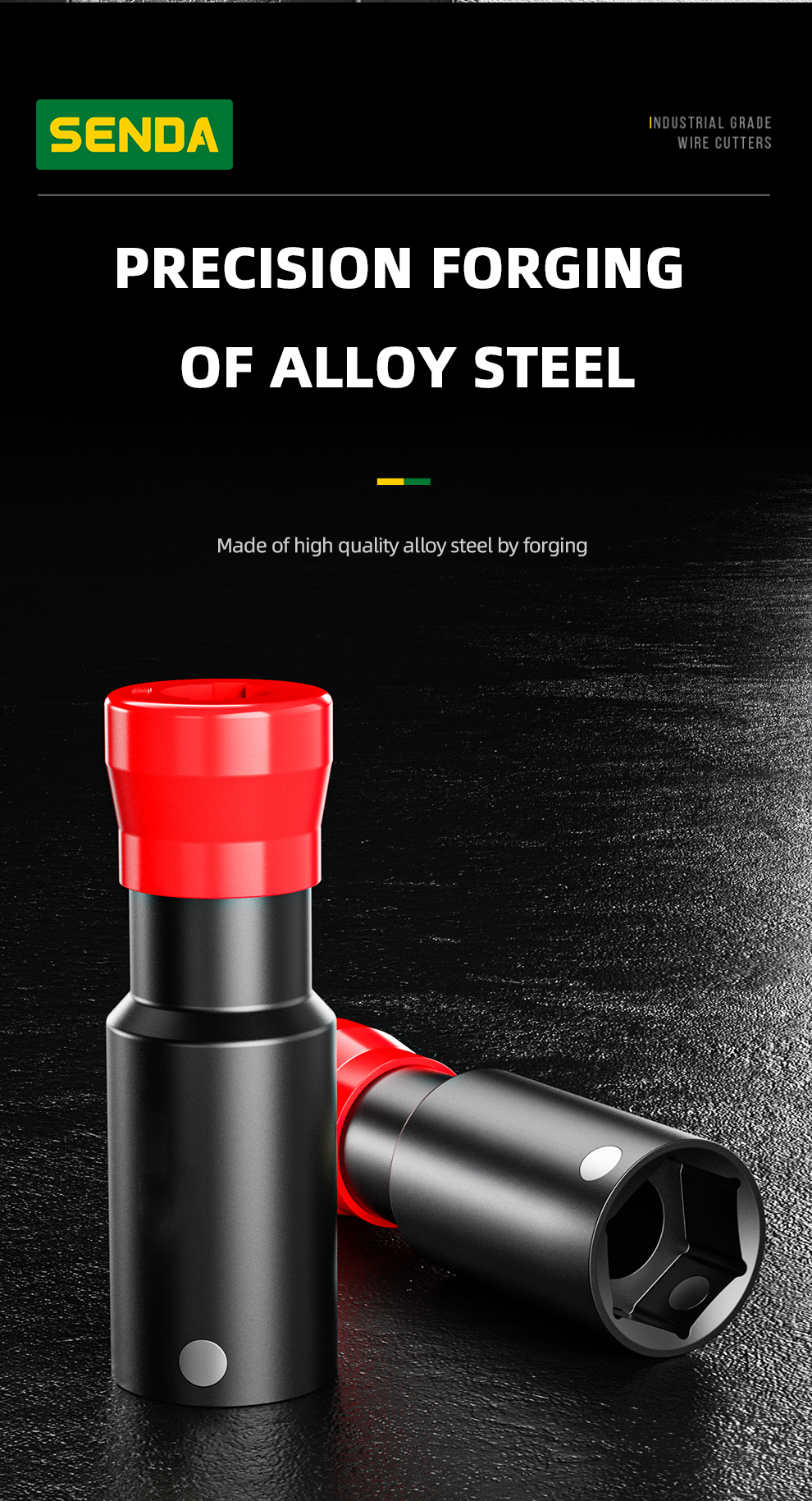 Drill Bit & Socket Combo Tool for Anchor Bolt Installation
